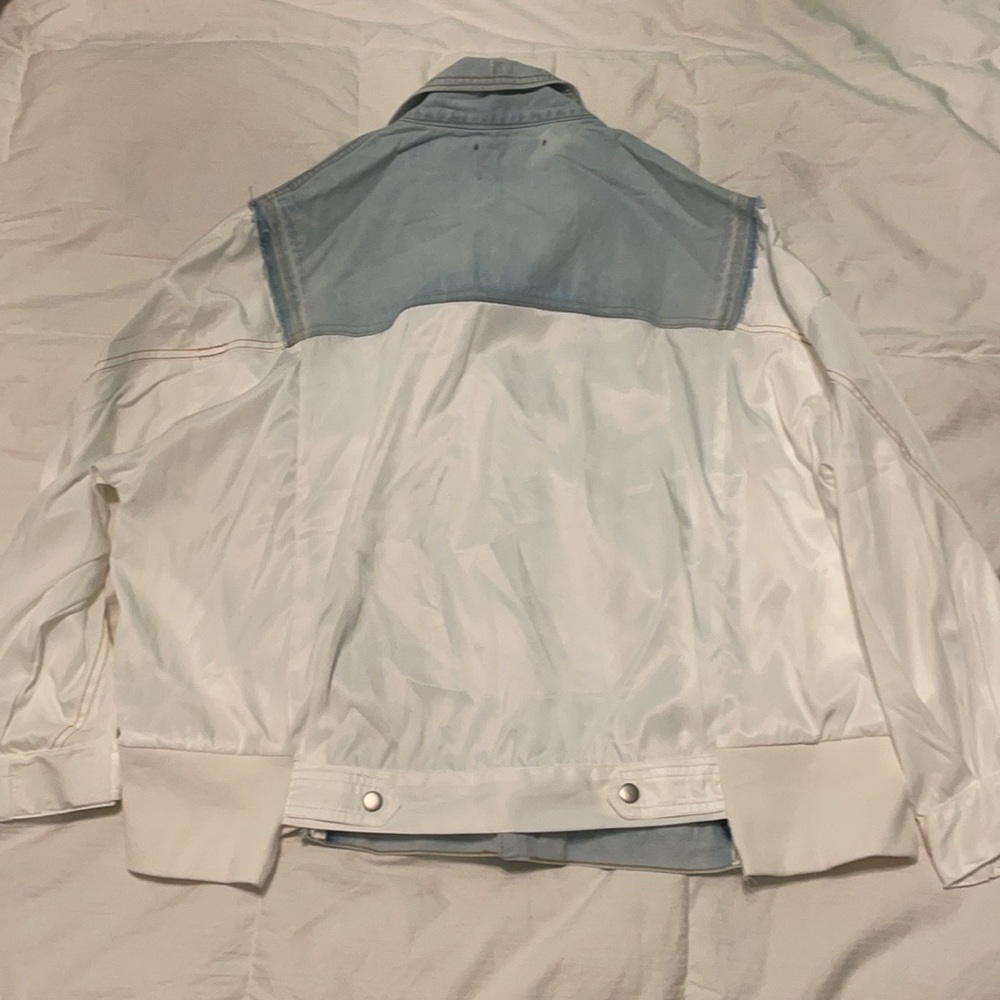 Jacket (fashion Nova) mezclilla white